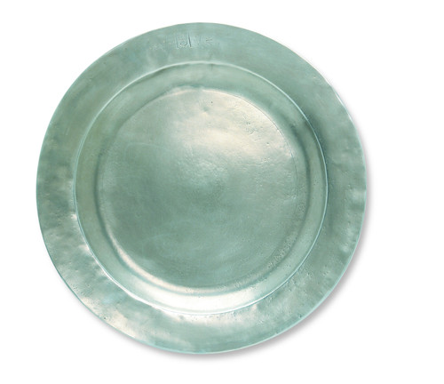 Round "ASL" Platter by Match Pewter
