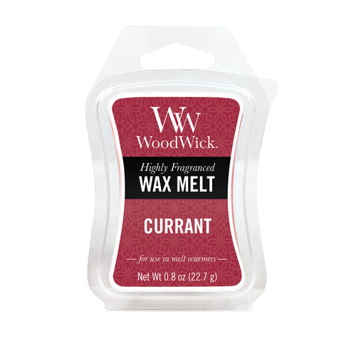 WoodWick Candles Currant 0.8 oz. Mini Hourglass Wax Melt