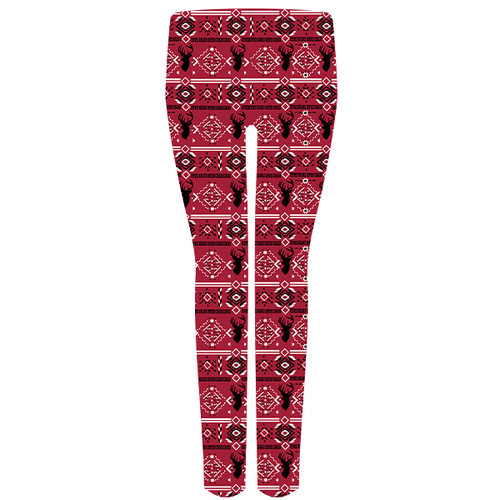 Plus Reindeer Leggings by Simply Southern