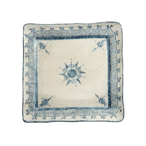 Burano Large Square Platter - Arte Italica