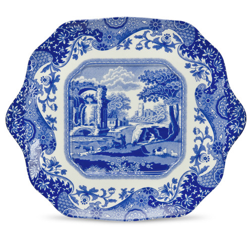 Blue Italian English Bread And Butter Plate by Spode