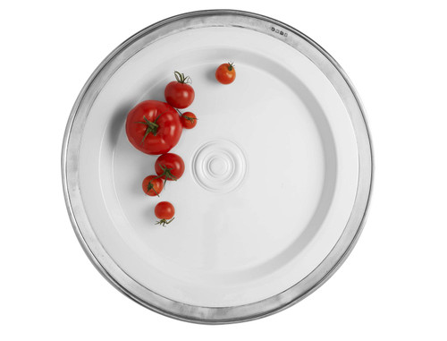 Convivio Large Round Platter by Match Pewter