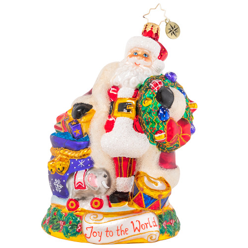 Spreading Joy & Jubilation Ornament by Christopher Radko -