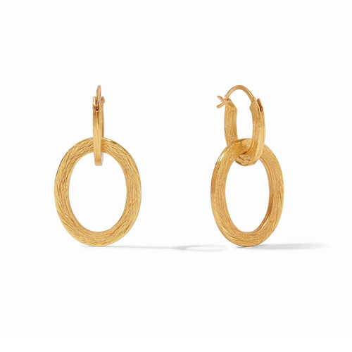 Julie Vos Aspen 2-in-1 Earring - Gold