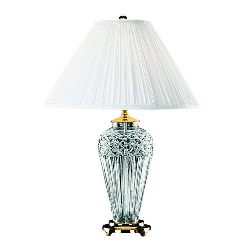 Belline Polished Brass 29" Table Lamp by Waterford