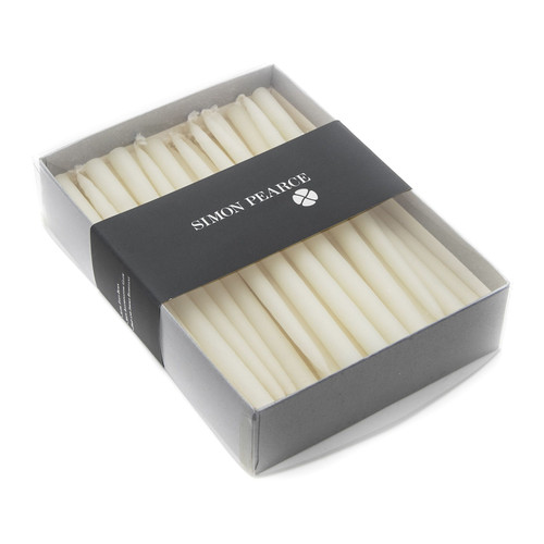 Ivory Menorah Candles (45 Pc) by Simon Pearce