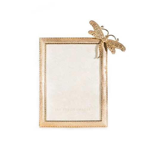 Jay Strongwater Tori Dragonfly 5" x 7" Frame