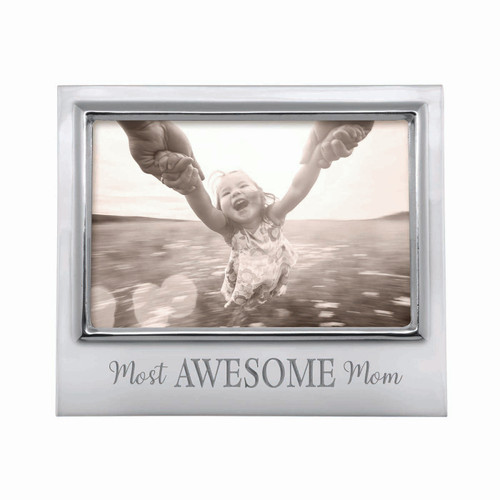 Most Awesome Mom 4x6" Signature Frame by Mariposa