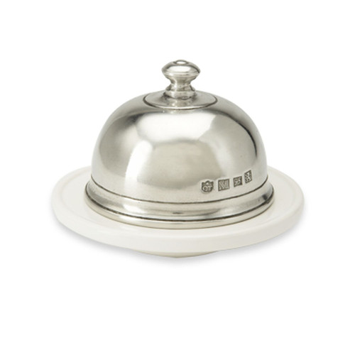 Convivio Small Butter Dome by Match Pewter