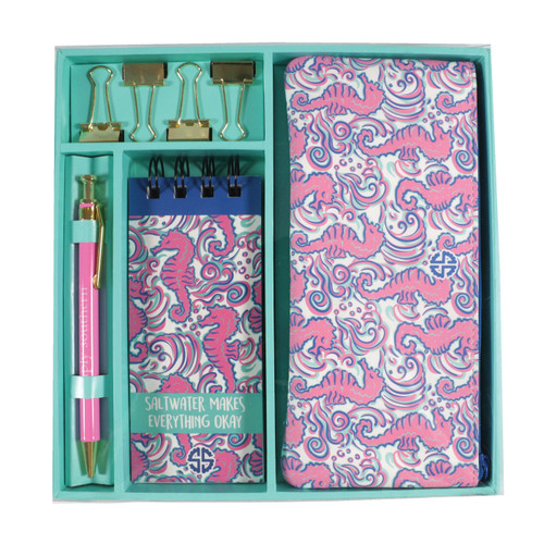Seahorse Notepad Set by Simply Southern