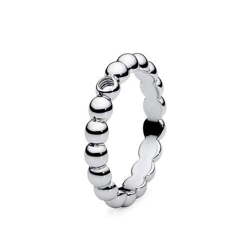 Size 7 Silver Veroli Basic Interchangeable Ring by Qudo Jewelry
