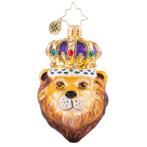 Roaring Royalty Gem Ornament by Christopher Radko