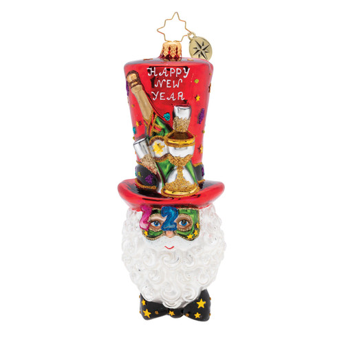 Happy New Year Nick 2020 Ornament by Christopher Radko