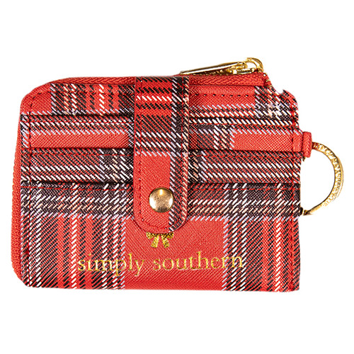 Tartan Leather Key ID by Simply Southern