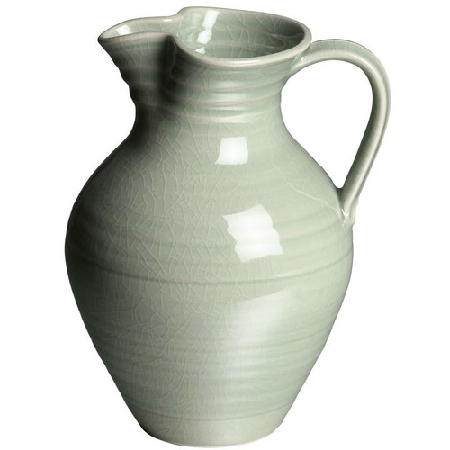 Belmont Large Celadon Pitcher by Simon Pearce