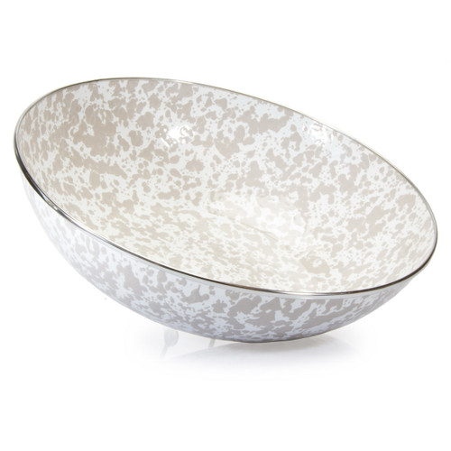 Taupe Catering Bowl by Golden Rabbit
