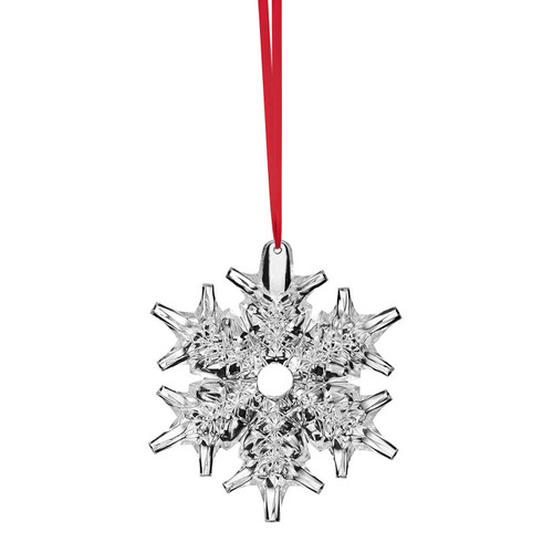 Waterford Closeouts: Snow Pierced Crystal Ornament by Waterford