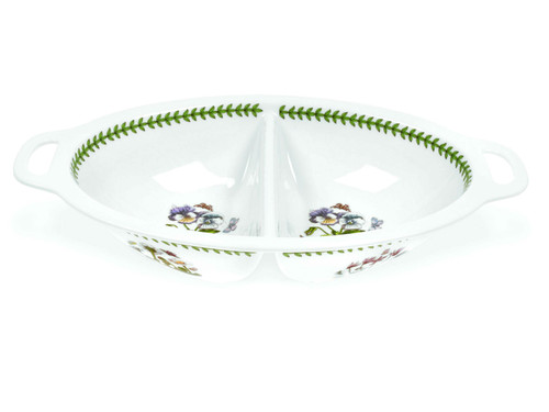 Botanic Garden Divided Vegetable Dish (Assorted Motifs - May Vary) by Portmeirion