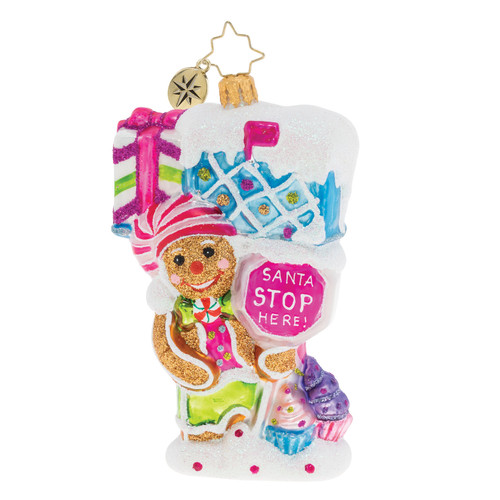 Super Sweet Candy Mailbox! Ornament by Christopher Radko