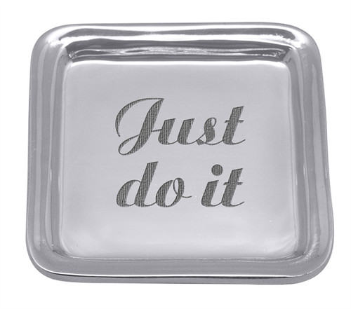 "Just Do It" Signature Post It Note Holder by Mariposa