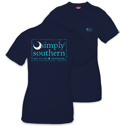 Small Moon Midnight Unisex Short Sleeve Tee by Simply Southern