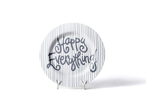 Stone Skinny Stripe Happy Everything Big Platter by Happy Everything! Stone Skinny Stripe Happy Everything Big Platter by Happy Everything!