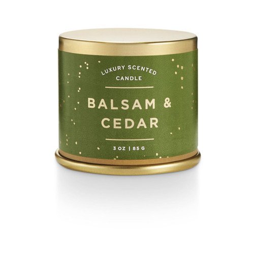 Balsam & Cedar Demi Tin Candle by Illume Candles