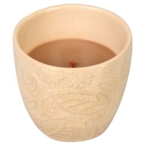WoodWick Candles Biscotti Leaf Collection Ceramic Tumbler