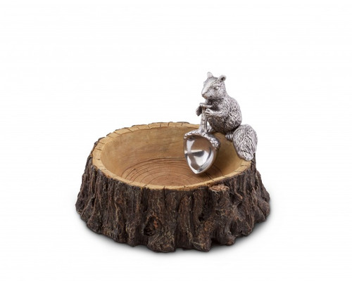 Squirrel Standing Nut Bowl by Arthur Court  - Available March 2020
