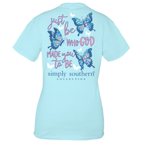 Small Just Be Ice Short Sleeve Tee by Simply Southern