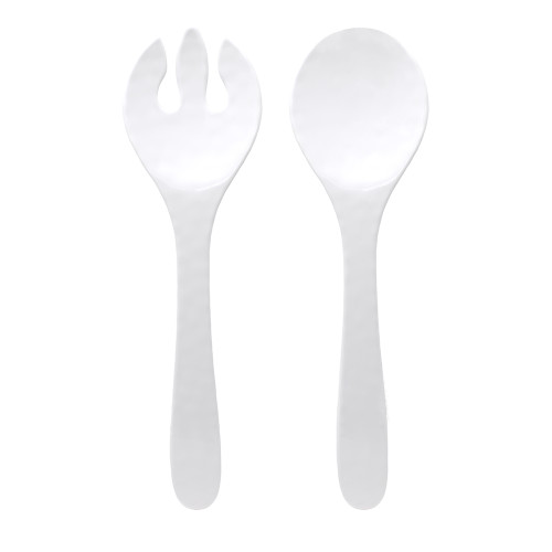 Bistro Bianco Salad Serving Utensil Set  by Le Cadeaux