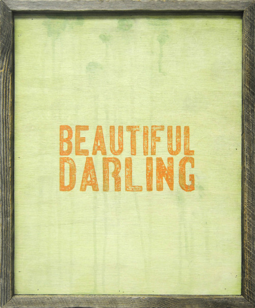 18" x 20" Beautiful Darling Art Print by Sugarboo Designs