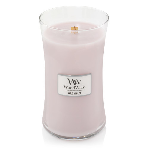 WoodWick Candles Wild Violet 22 oz. Jar Candle