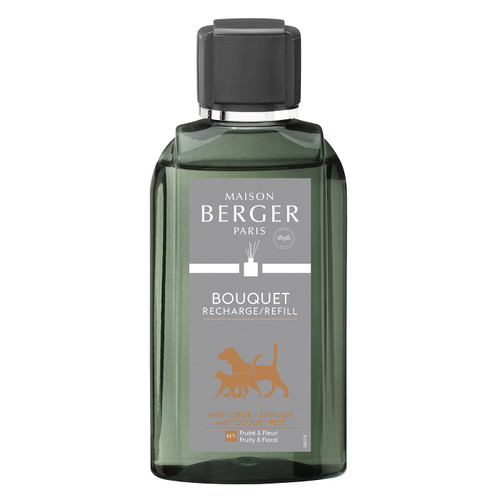 Anti-Pets Odour No. 1 - Fruity & Floral Reed Diffuser Refill - Maison Berger by Lampe Berger