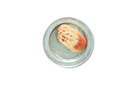 Narrow Rim Bread Plate by Match Pewter