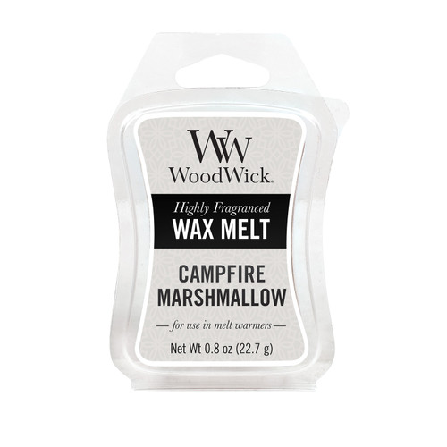 WoodWick Candles Campfire Marshmallow 0.8 oz. Mini Hourglass Wax Melt