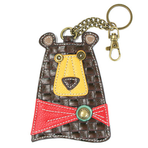 Brown Bear Key Fob and Coin Purse by Chala