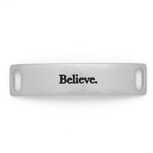 Believe Essential Sentiment - Matte Silver - Lenny & Eva