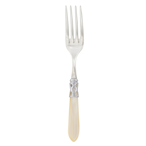 Vietri Aladdin Brilliant Ivory Serving Fork