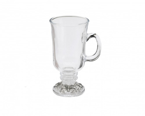 Butterfly Glass Mug by Arthur Court