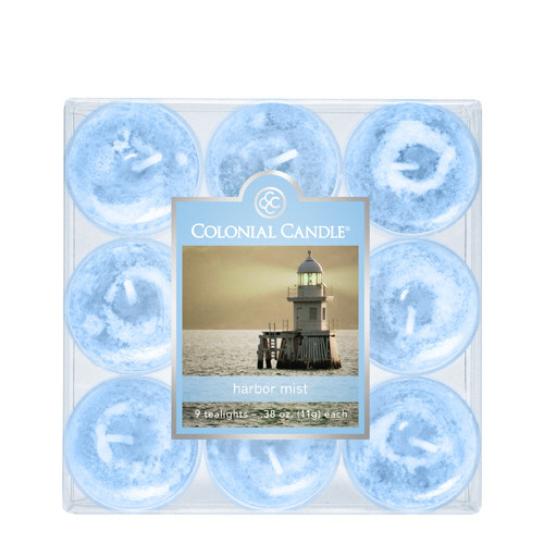 Harbor Mist 9-Pack Tealights Colonial Candle