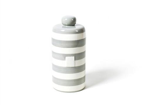 Stone Stripe Mini Canister by Happy Everything!