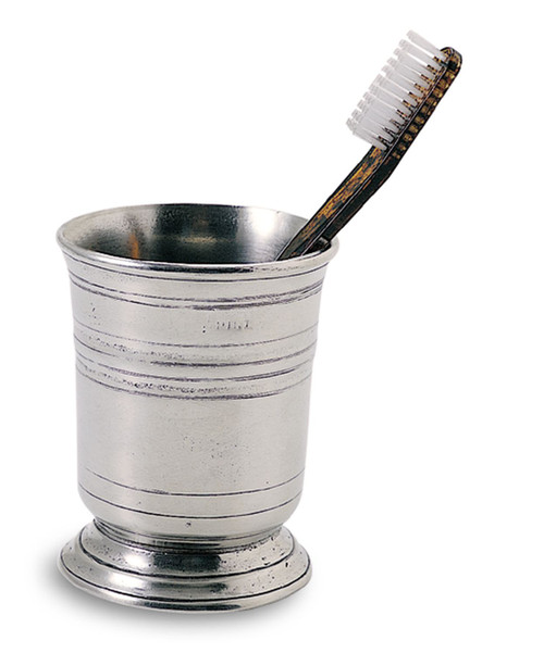 Toothbrush Cup by Match Pewter