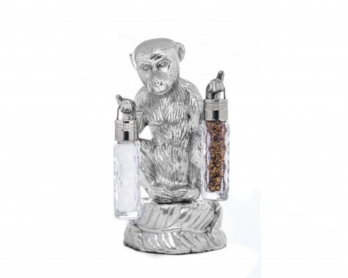 Monkey Hanging Salt & Pepper Set by Arthur Court