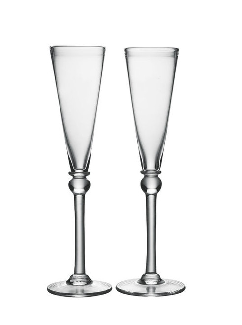 Hartland Flutes (Set of 2) by Simon Pearce