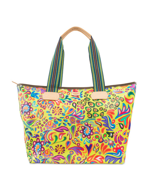 Rita Zipper Tote by Consuela