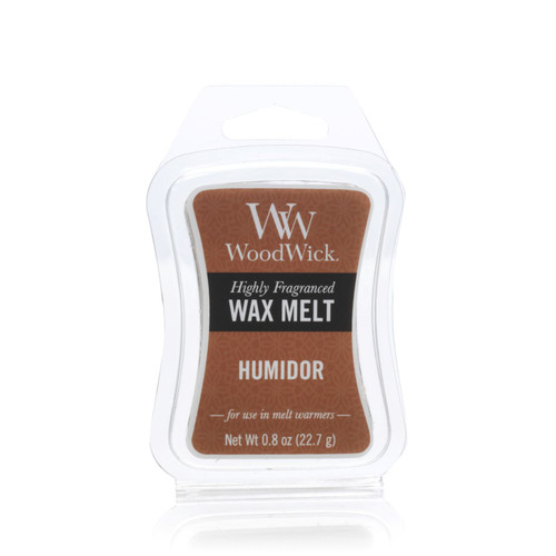 WoodWick Candles Humidor 0.8 oz. Mini Hourglass Wax Melt