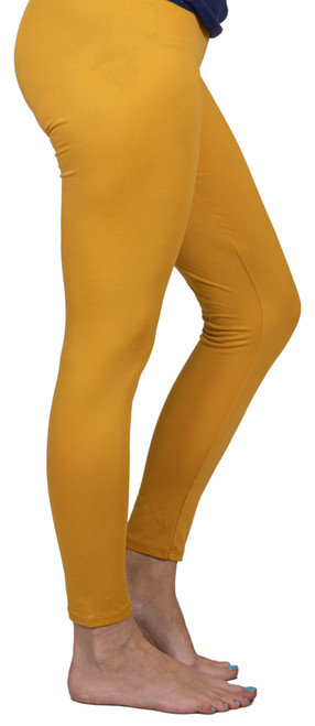 XS-S Mustard Leggings By Simply Southern