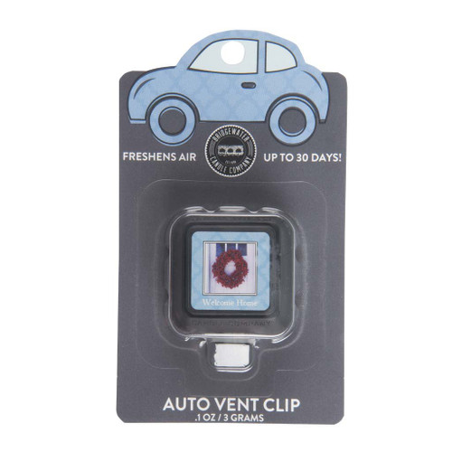 Welcome Home Auto Vent Clip  (0.1 oz)- Bridgewater Candles