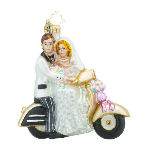 Scoot Along To Happiness Ornament by Christopher Radko